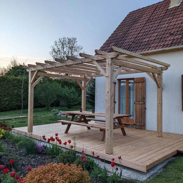 Kit pergola 3*4m (modèle d’expo)